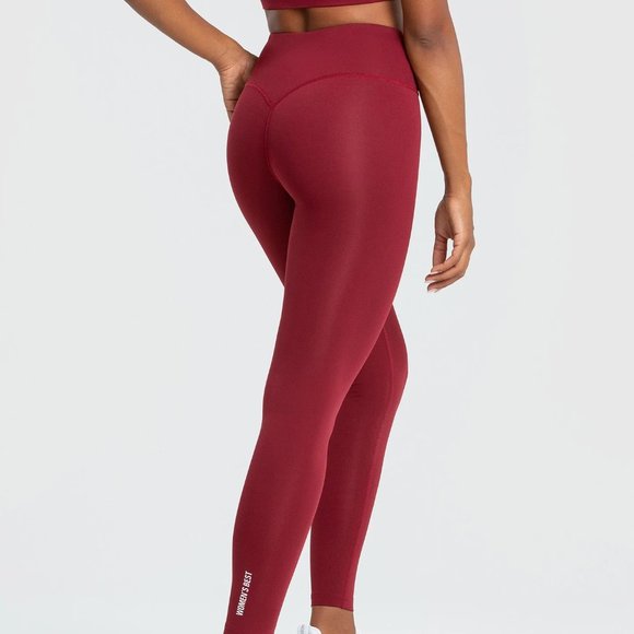 Essential Leggings Adult Women Bloodstone Medium - Picture 4 of 10